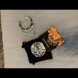 Alex and Ani Las Vegas Bracelet set